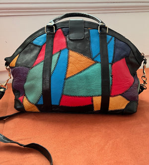 Colorblock VTG Handbag (New Arrival - Size OS)