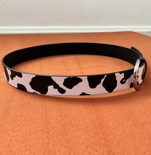 Cow Print Belt (New Arrivals-Sz S-L)
