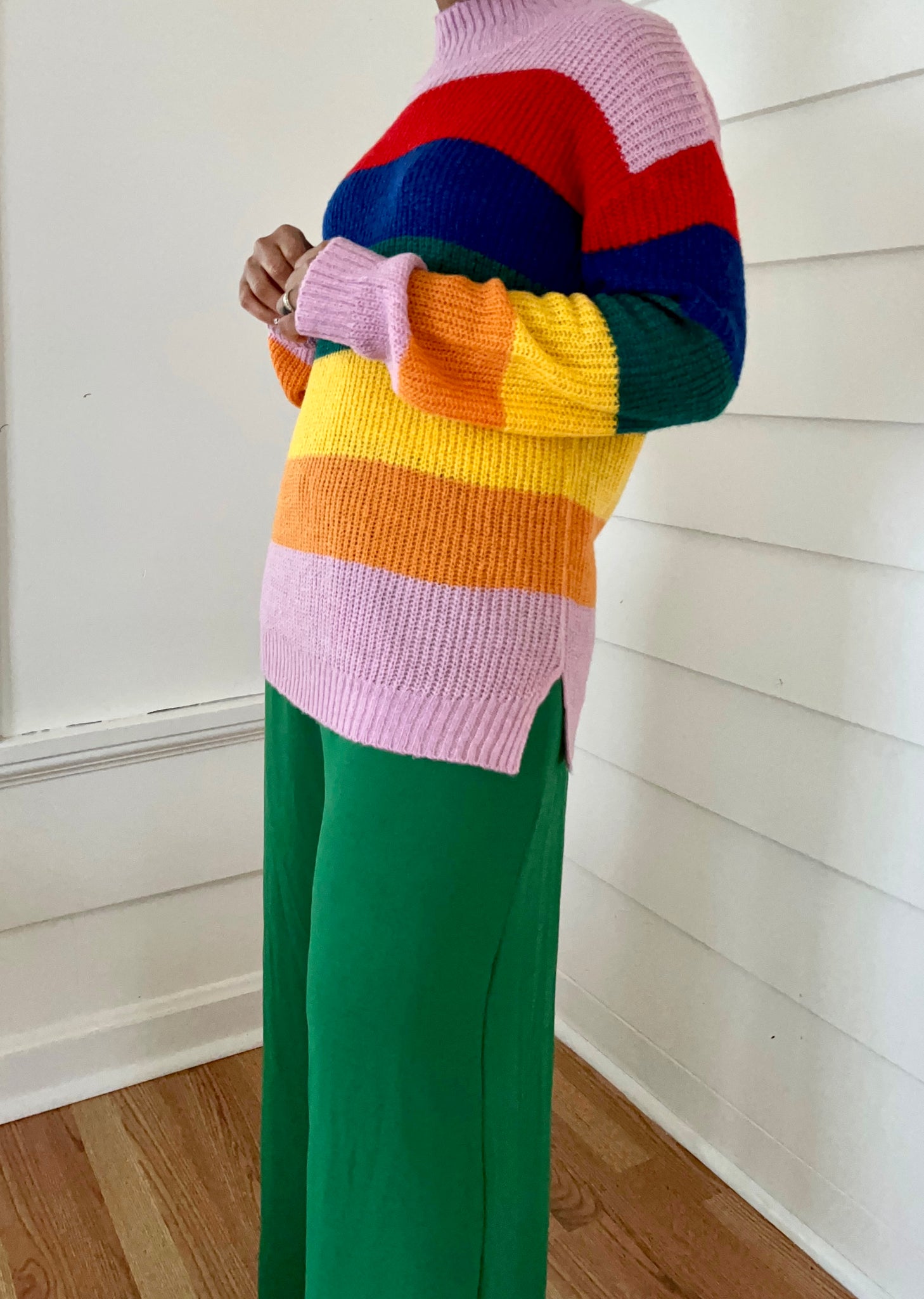 JB Colorblock Sweater (New Arrival - Size X/L)