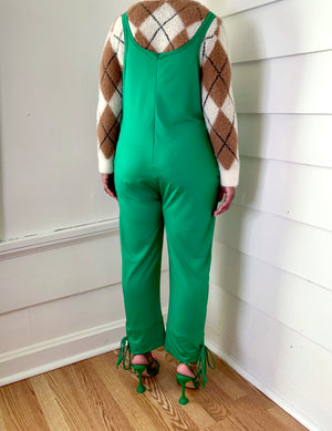 Faith Emerald Jumpsuit (Sz L)