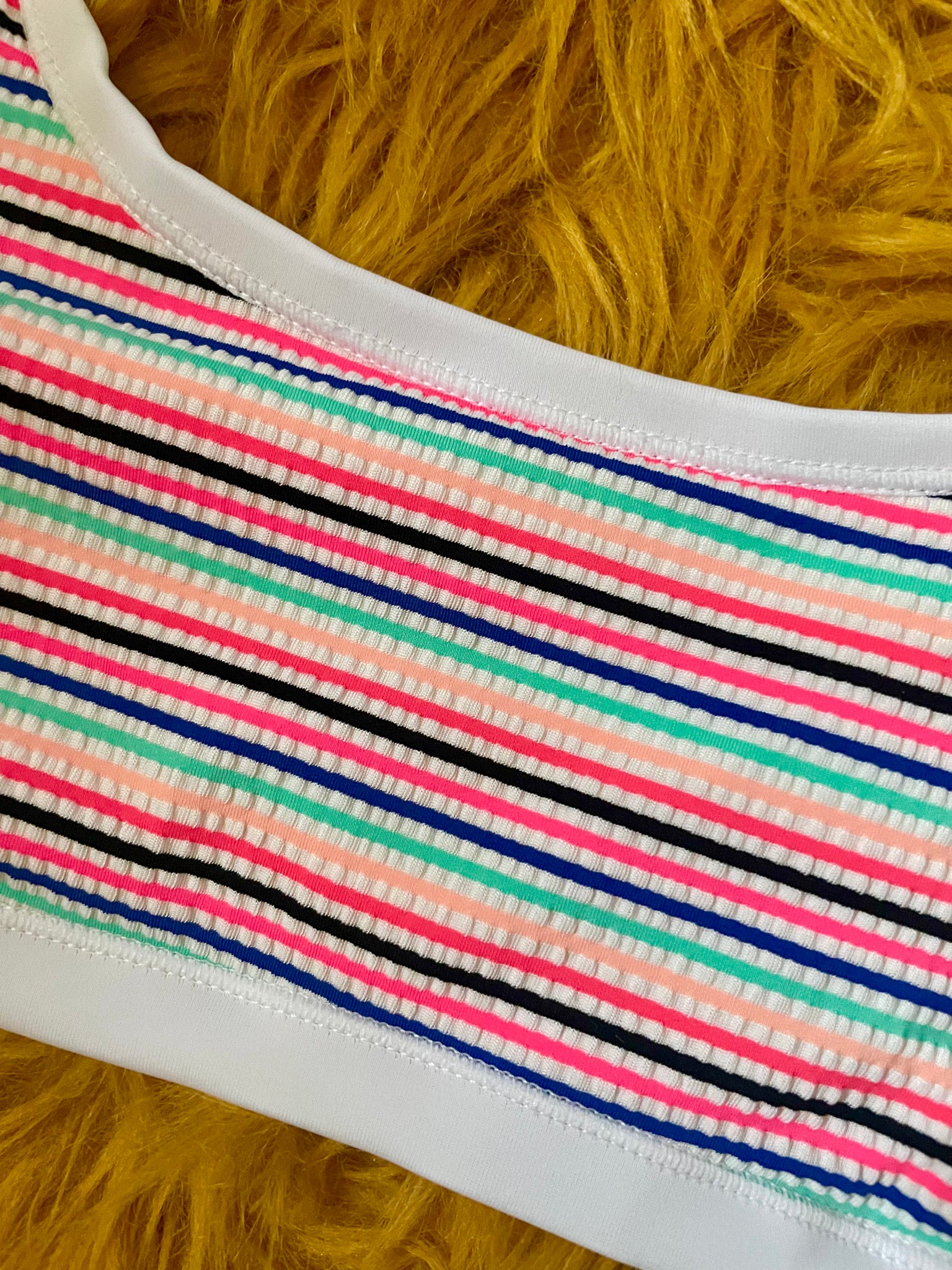 Ribbed Rainbow Swim Set (Size M)
