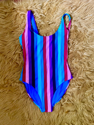 Stripes Swimsuit (Size M)